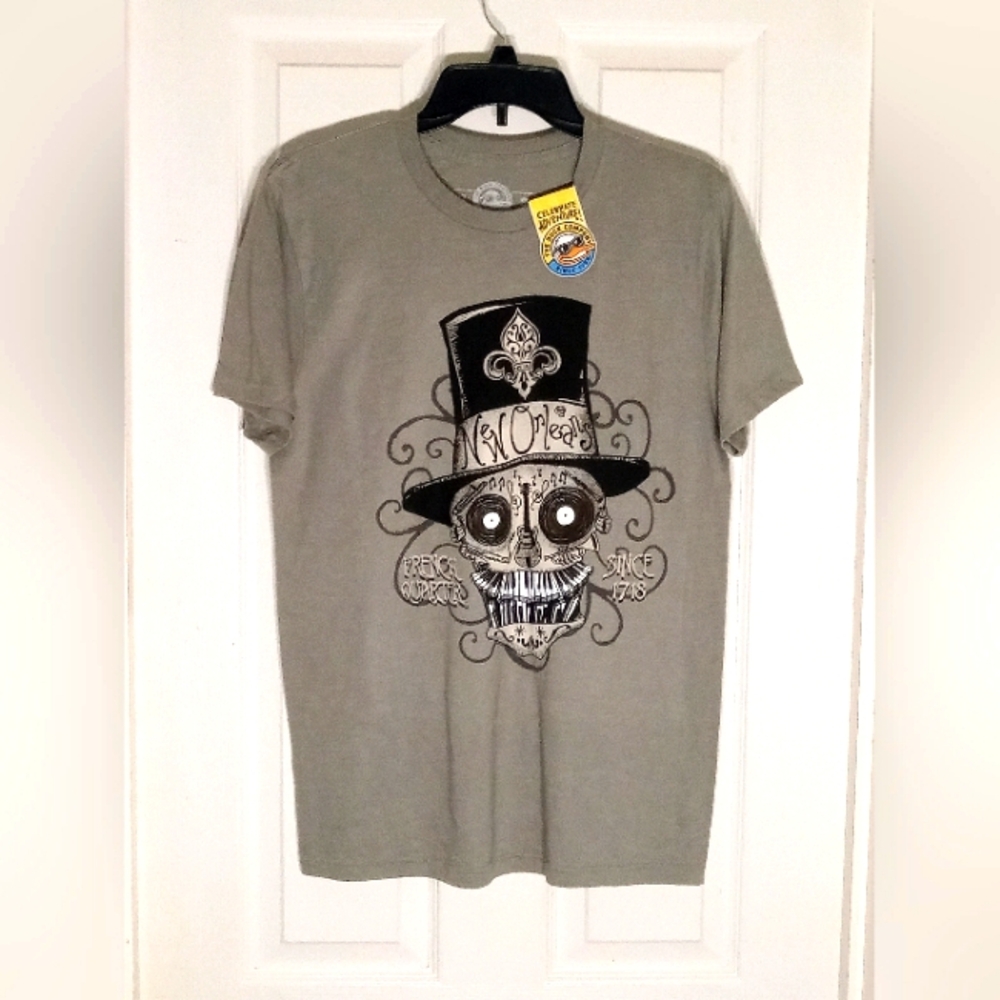 Skull t-shirt New Orleans Souvenir